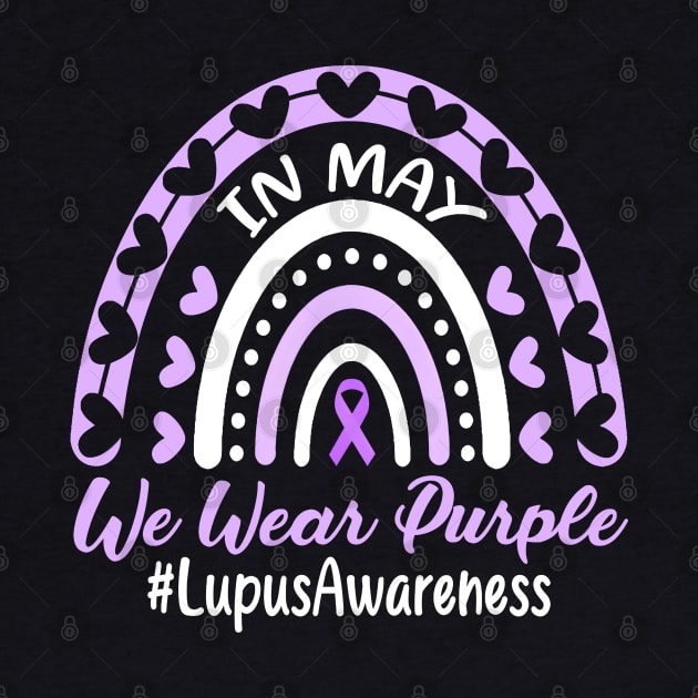 In May We Wear Purple Lupus Awareness by JazlynShyann